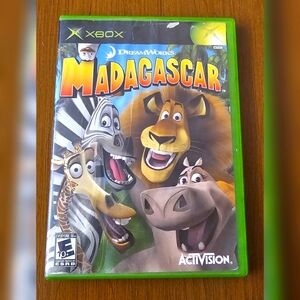 Xbox Original Madagascar Video Game 2005 DreamWorks E10+